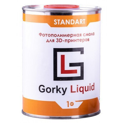 Фотополимерная смола Gorky Liquid Standart желтый 1кг